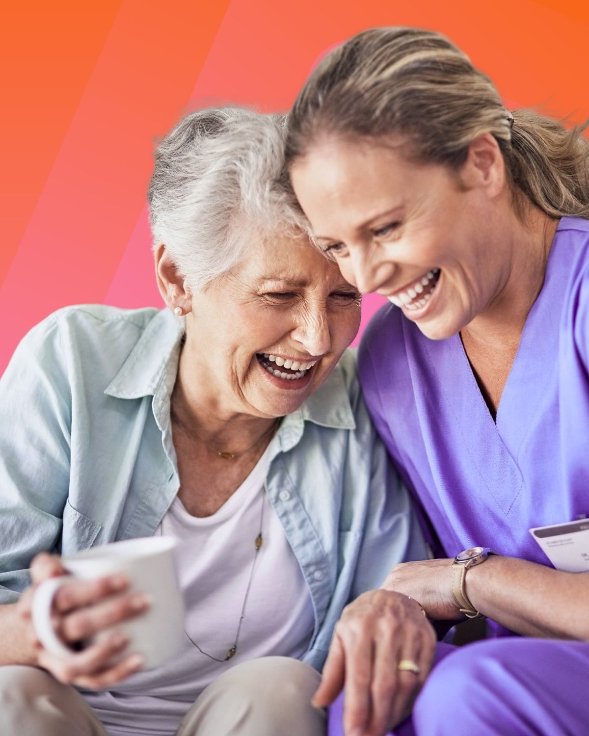 Haven at Home caregiver providing in-home care